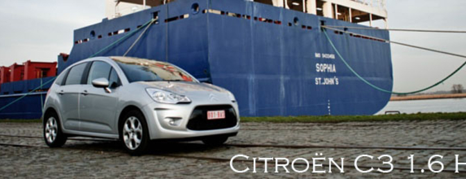Rijtest Citroën C3 1.6 HDi