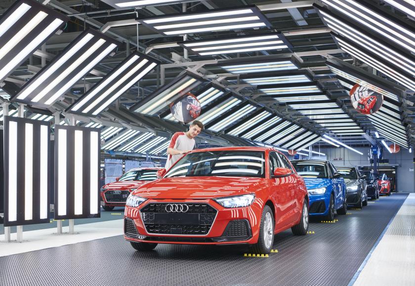 audi a1 production starts at seat in martorell
