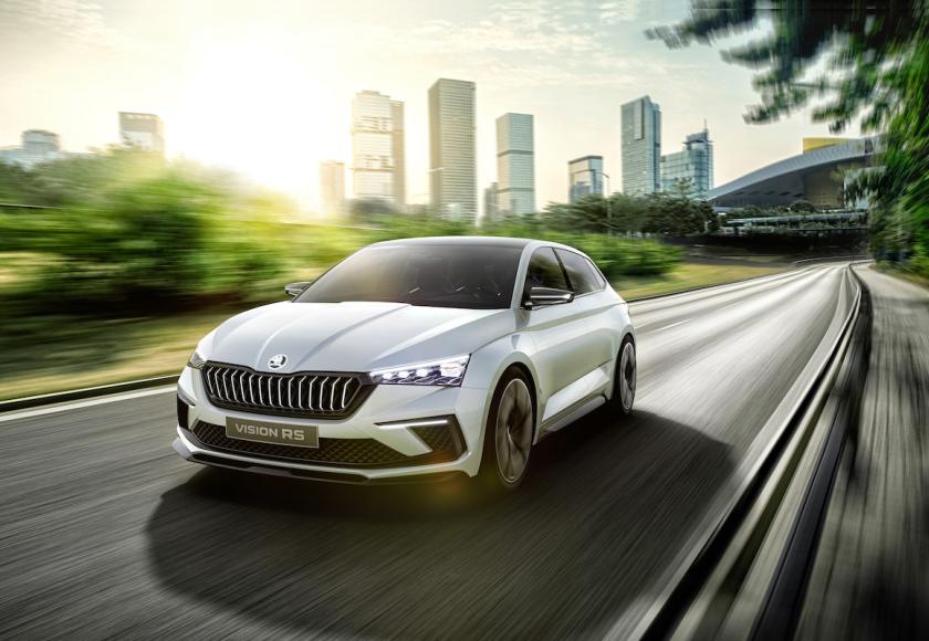 skoda vision rs 2018