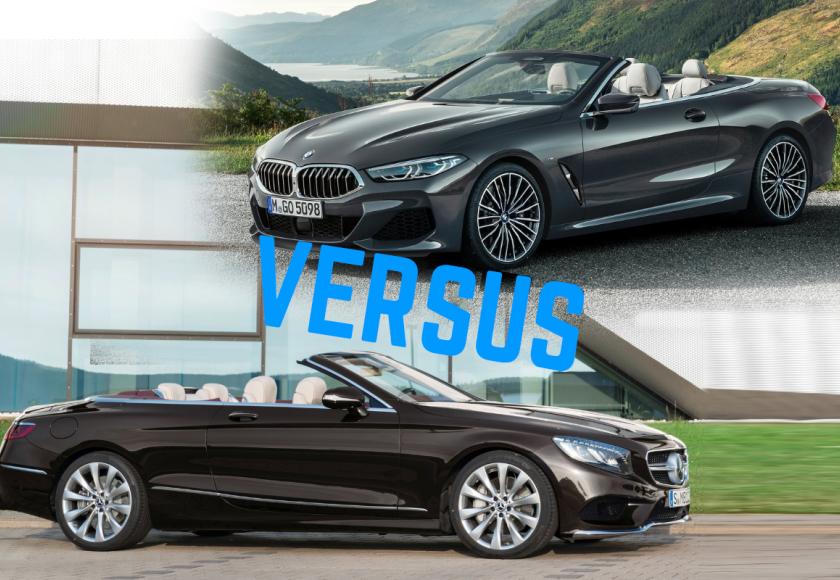 BMW 8 Cabrio vs Mercedes S Cabrio