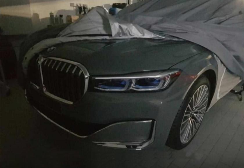 bmw 7 reeks facelift leak