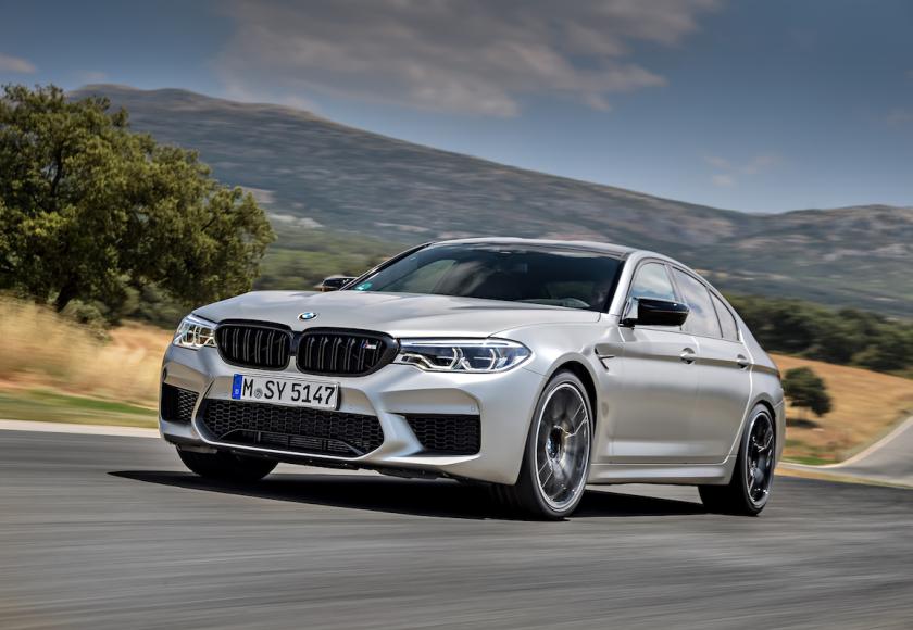 BMW M5 V8 hybride gerucht