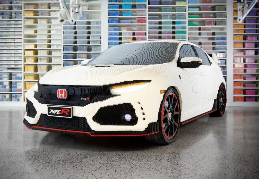 honda civic type r lego 2019