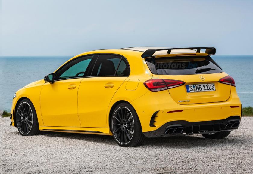 mercedes a 45 amg render