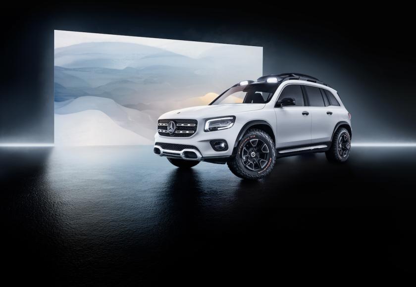 mercedes concept glb 2019