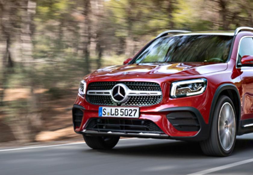 Mercedes GLB rijtest review Belgie 220 d diesel