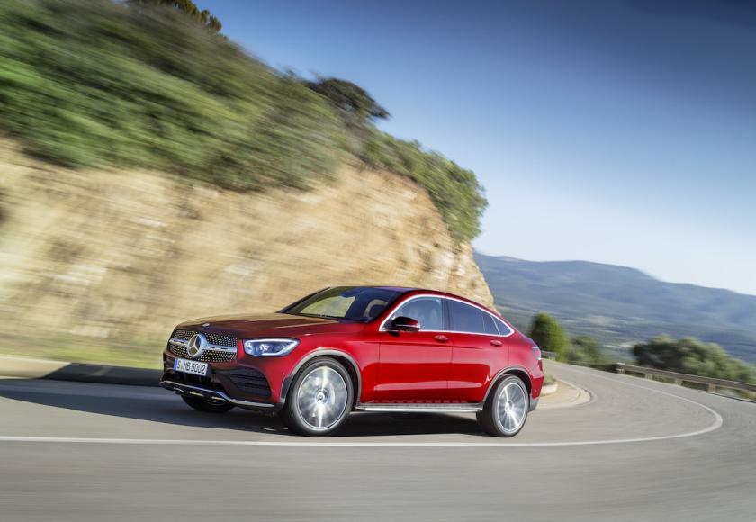 mercedes glc coupe facelift 2019