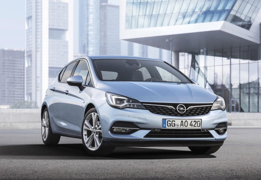 Opel Astra facelift motoren