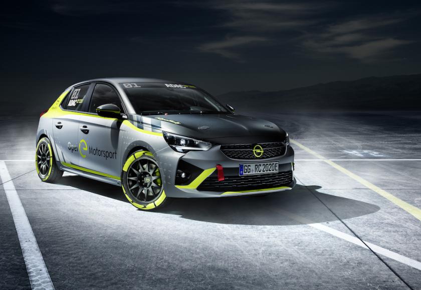 opel corsa-e rally 2019 ADAC