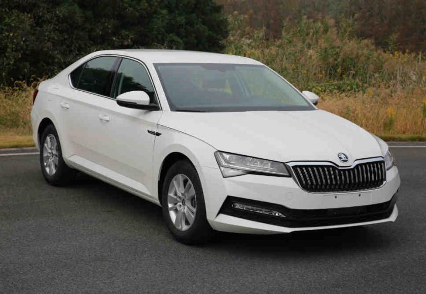 skoda superb facelift 2019 leaked