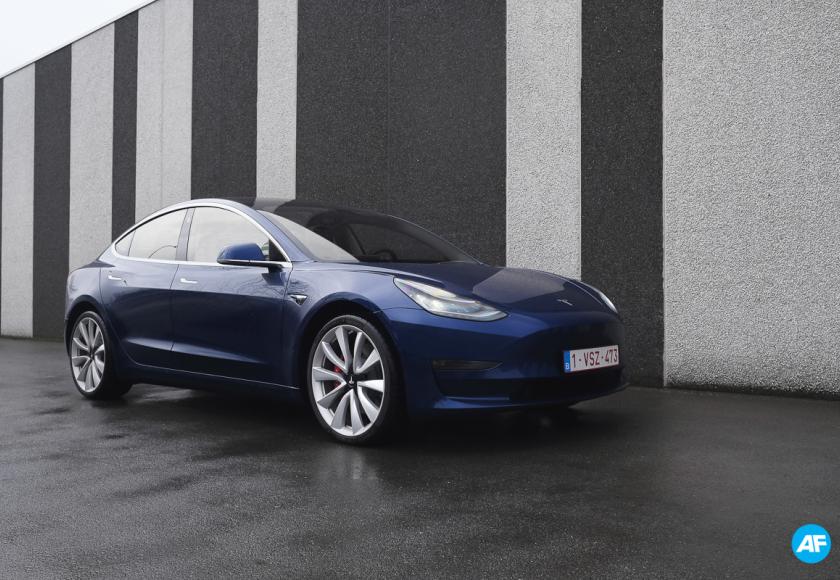 Tesla Model 3 rijtest 2019