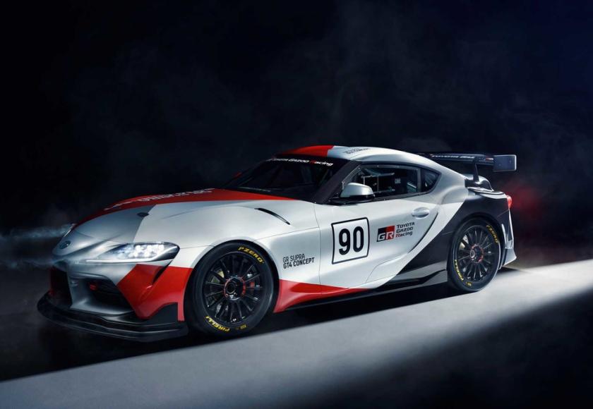 toyota gr supra gt4 concept 2019