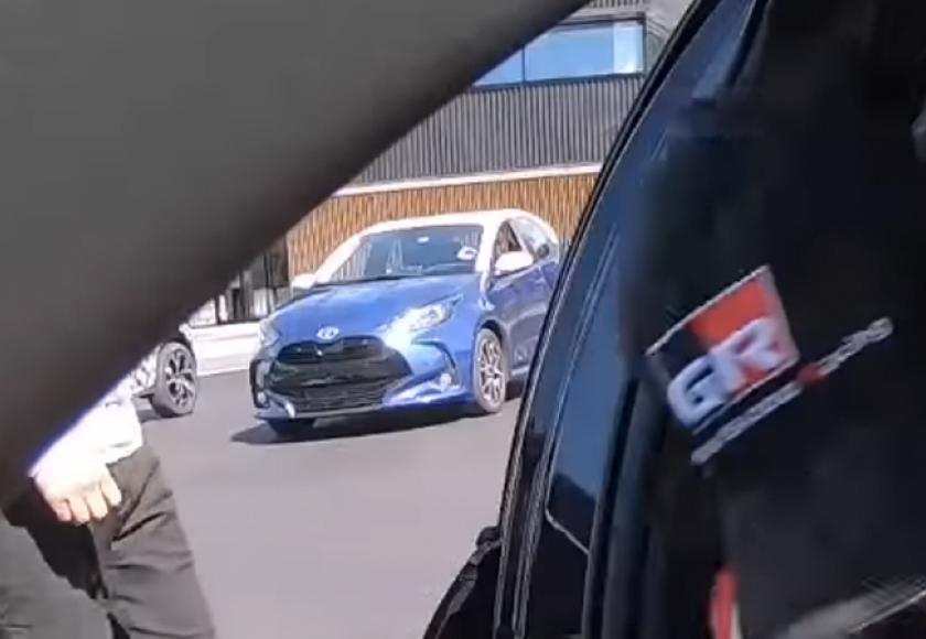 Toyota Yaris leak