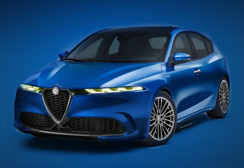 Alfa Romeo Giulietta Render 2020