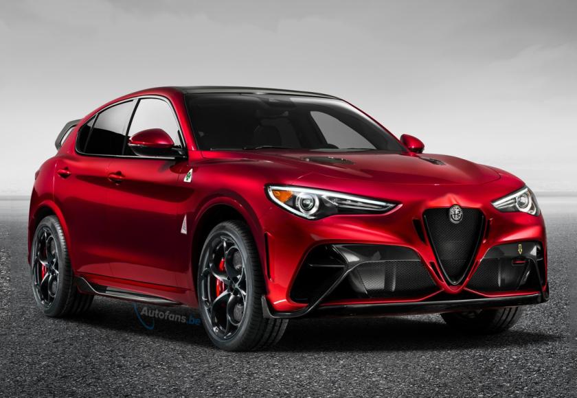 Alfa Romo Stelvio GTA plans randers