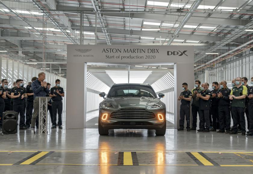 Aston Martin DBX productie start