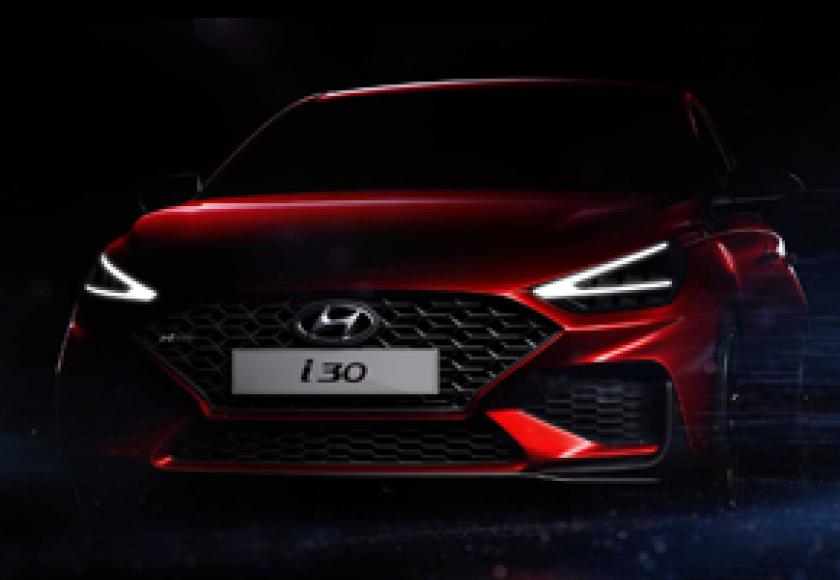 Hyundai i30 N-Line facelift teaser