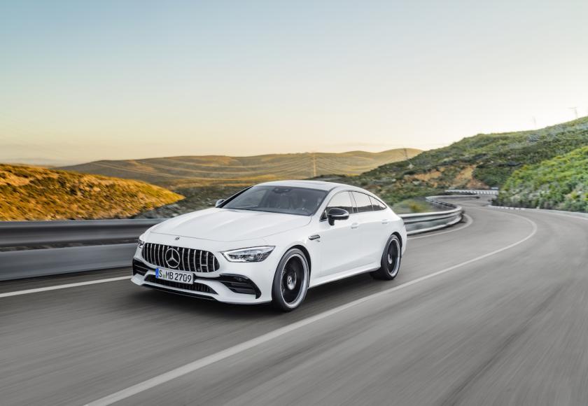 Mercedes AMG GT 4 Door Coupe 53 rijtest Autofans