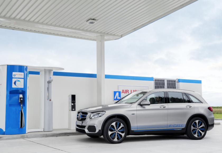 Mercedes waterstof einde GLC F-Cell fuel cell