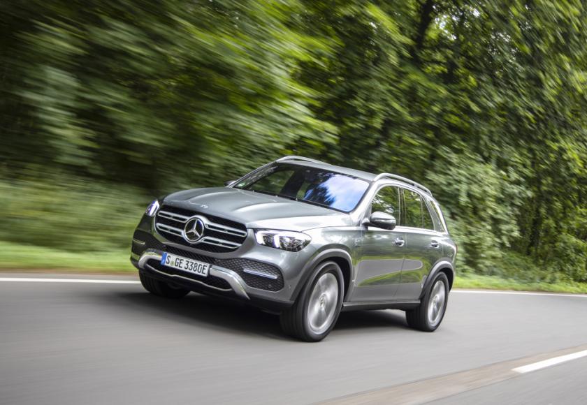 Mercedes GLE 350 de PHEV hybride rijtest