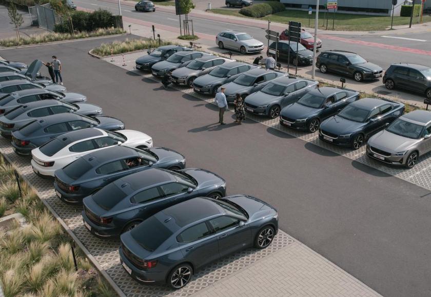 Polestar 2 vloot