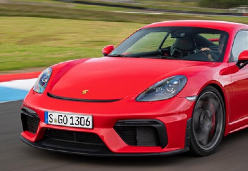 Porsche 718 Cayman GT4 2020 rijtest video