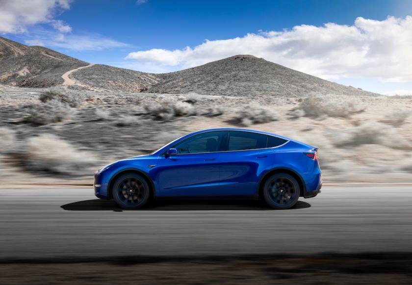 Tesla Model Y rijbereik