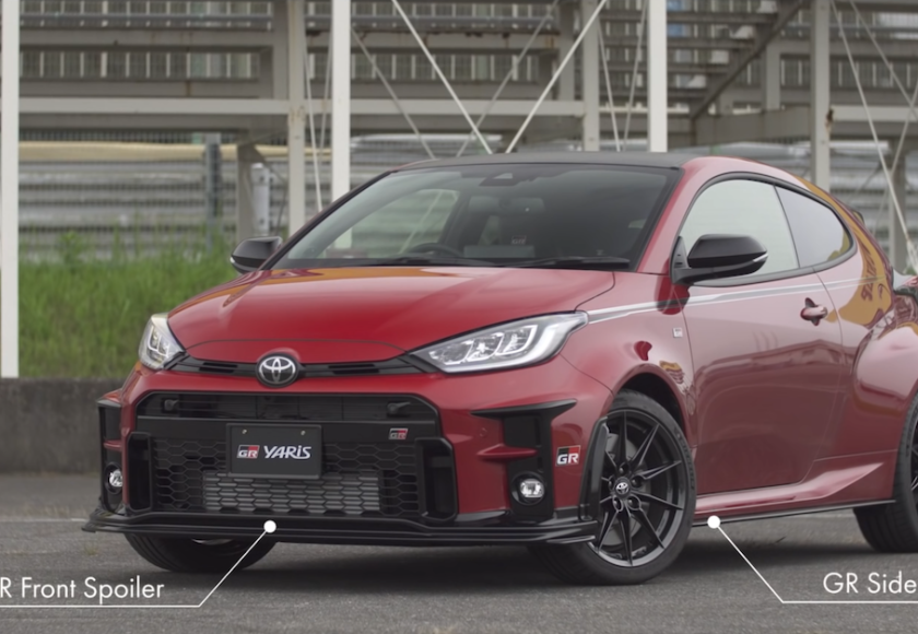Toyota GR Yaris Gazoo Racing parts