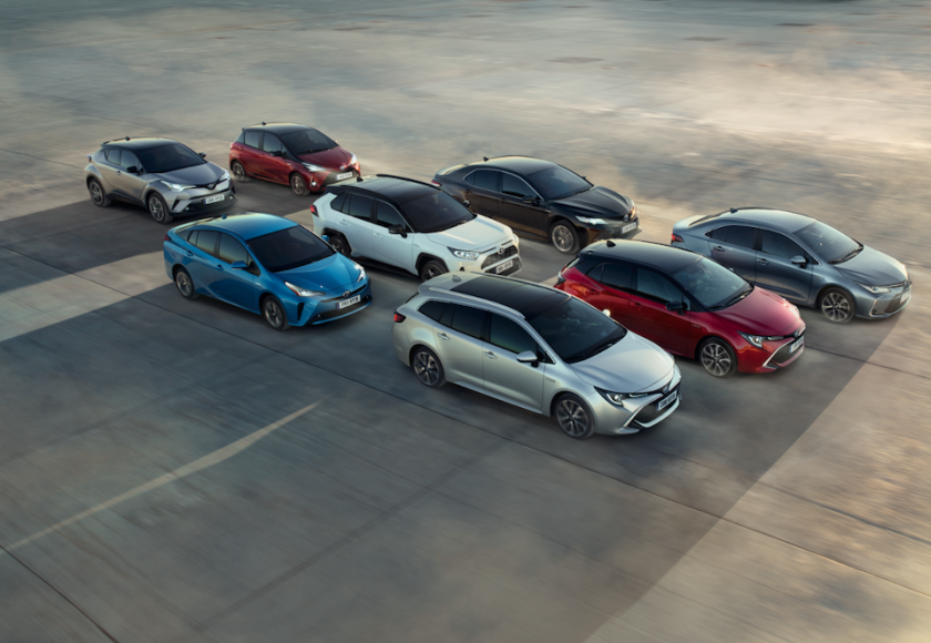 Toyota hybrides verkoop