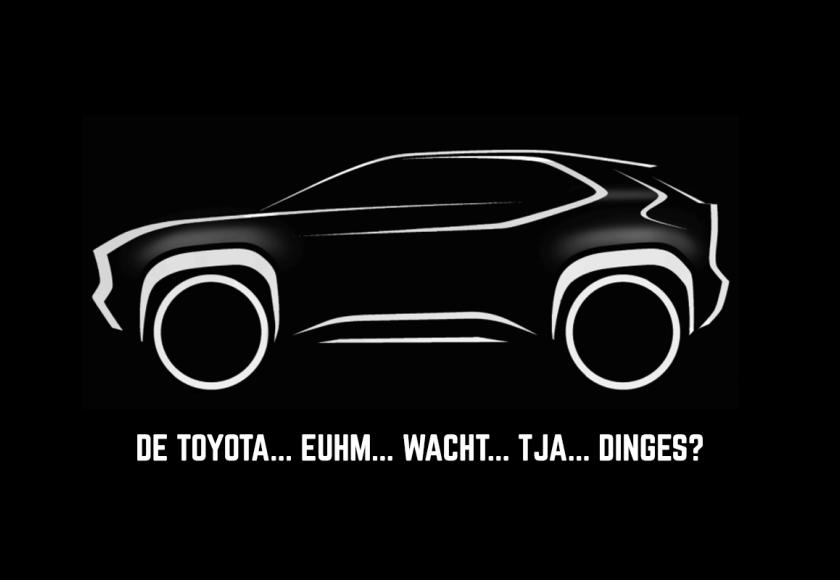 Toyota Yaris Crossover Teaser 2020