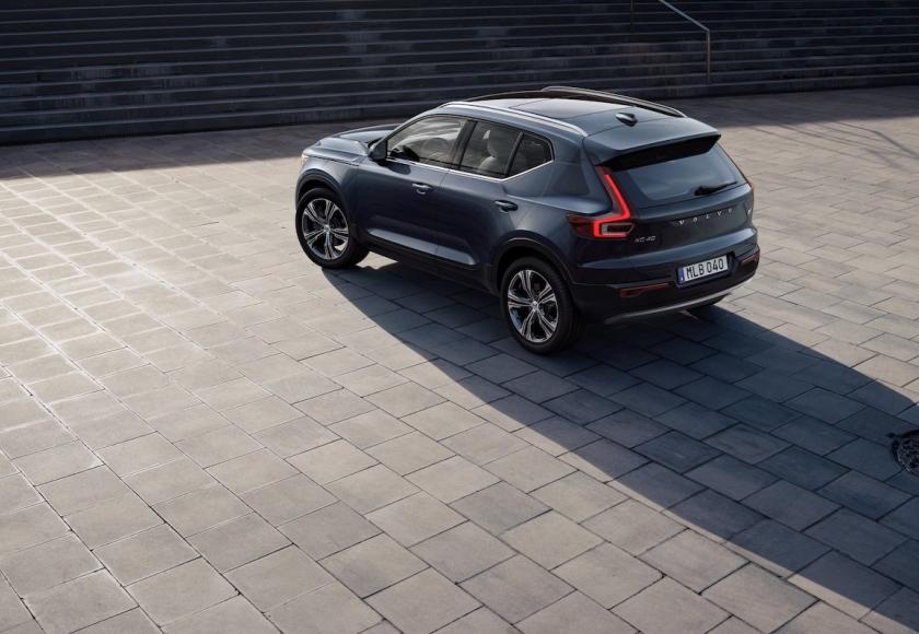 Volvo XC40 T4 Recharge hybride prijs CO2