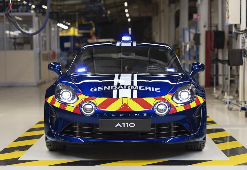 Alpine A110 Franse Gendarmerie 2021