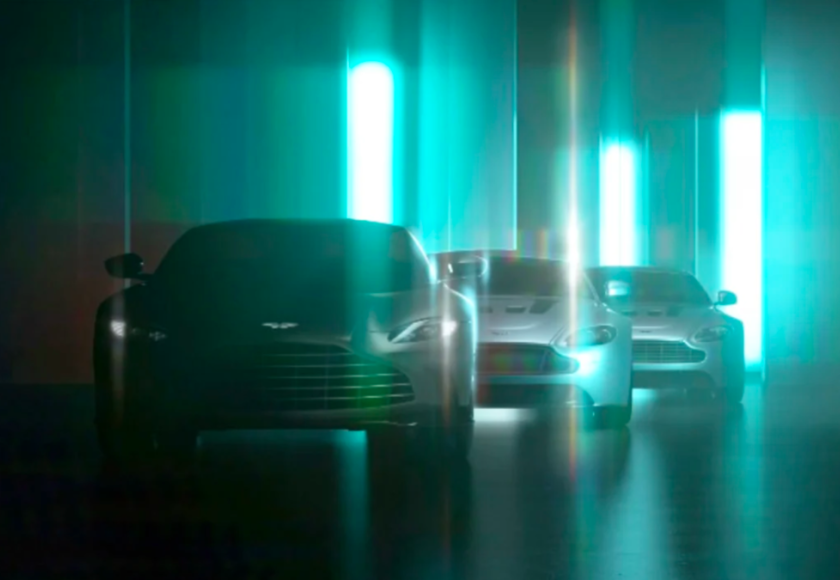 Aston Martin V12 Vantage Teaser 2021