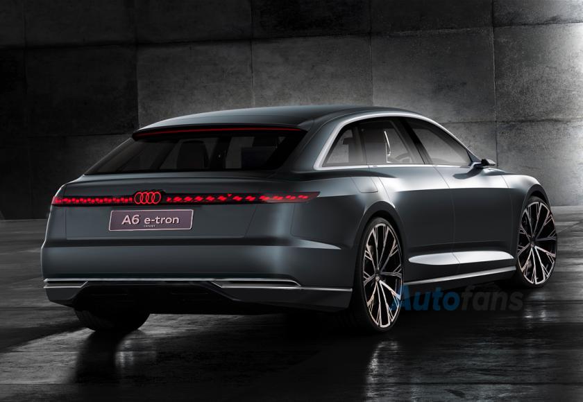 Audi A6 e-tron Avant render