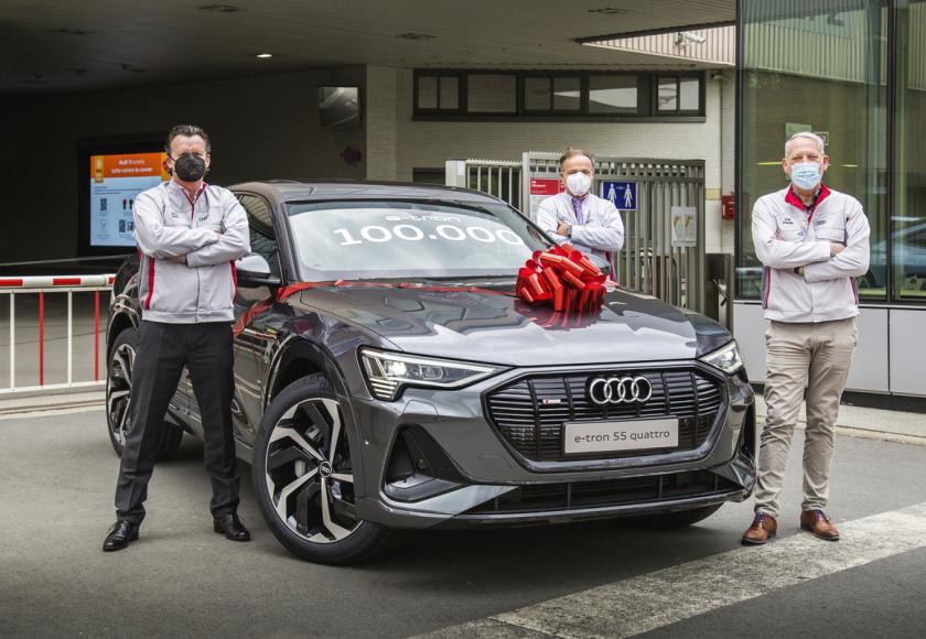 audi e-tron brussels