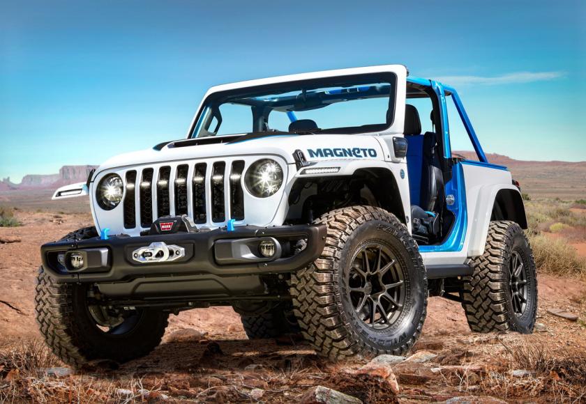 Jeep Wrangler Magneto 2021 Concept