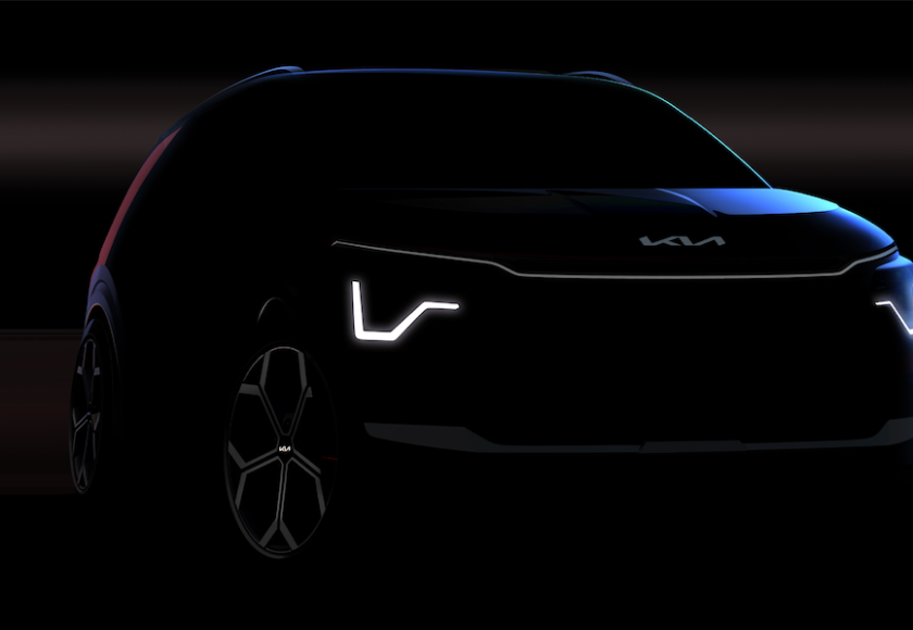 Kia Niro teaser voorzijde