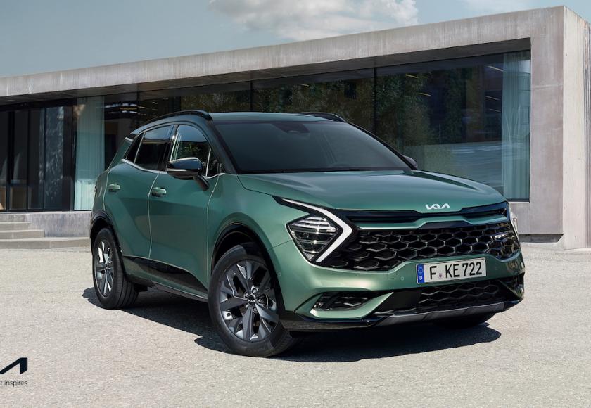 Kia Sportage 2021 Voorzijde