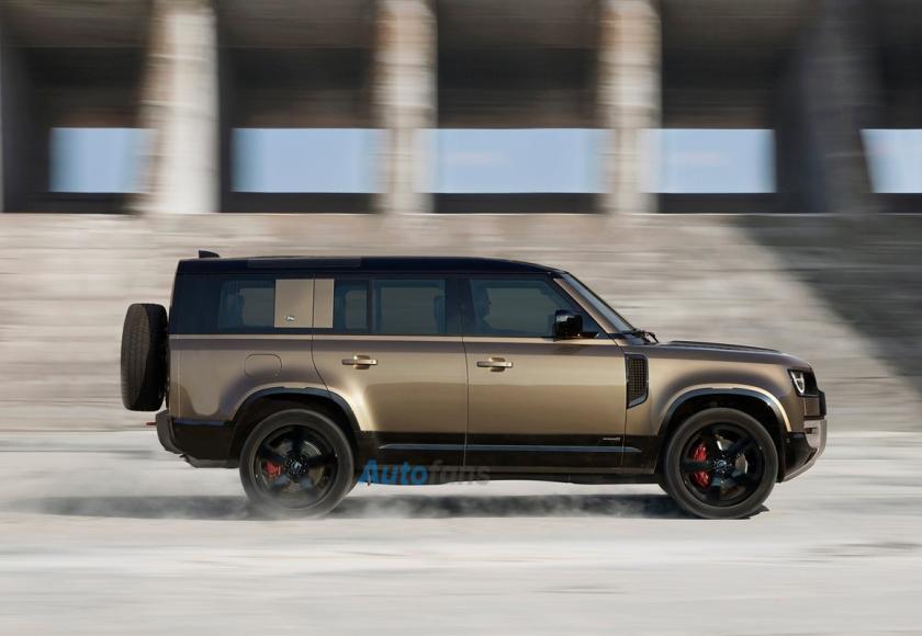 Land Rover Defender 130 Render