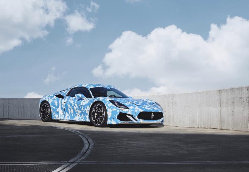 Maserati MC20 cabriolet teaser 2021