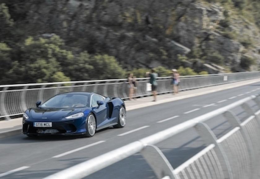 McLaren GT 2021 test