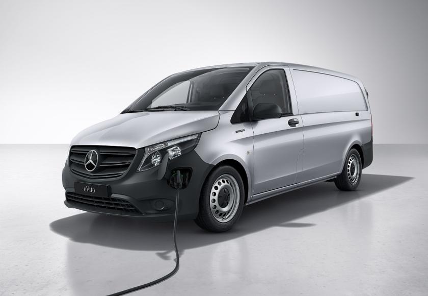 Mercedes eVito bestelwagen 2021