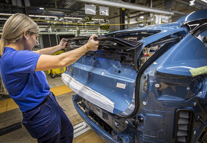 Volvo C40 Recharge productie Gent
