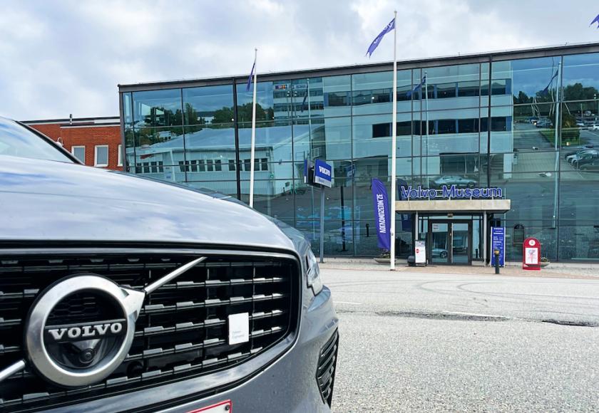 Jusqu’au musée Volvo en S60 Polestar Engineered