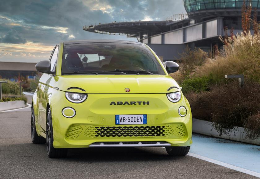 Abarth 500e EV elektrisch Info belgie