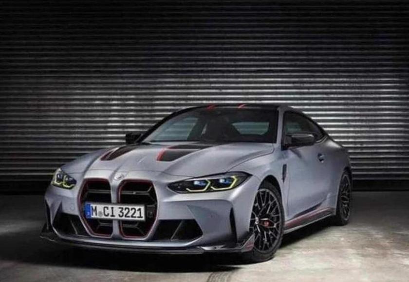 BMW M4 CSL Gelekt 2022