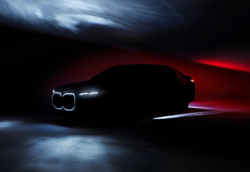 BMW i7 2022 teaser