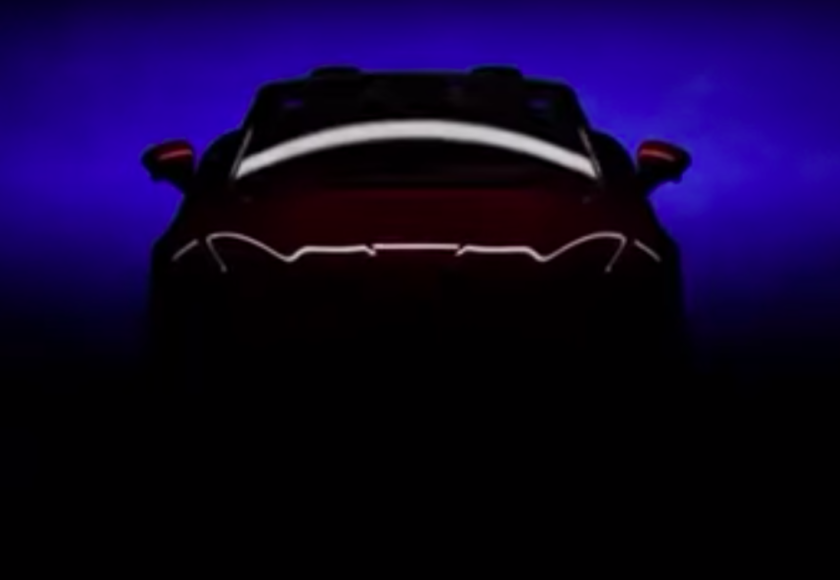 MG Cyberster teaser 2022