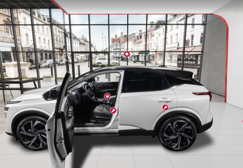 Nissan virtual showroom 2022