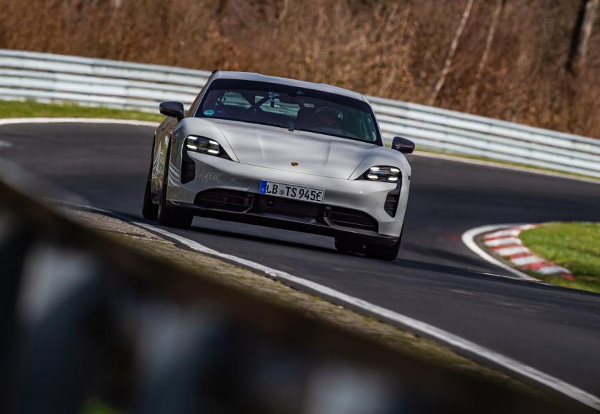 Porsche taycan Turbo S Ring record